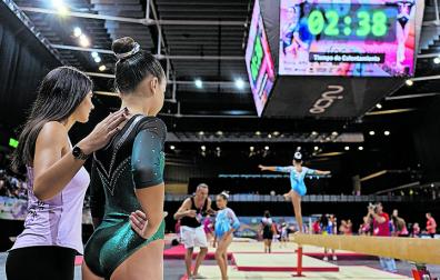 Participantes en el Campeonato de España celebrado en el Arena