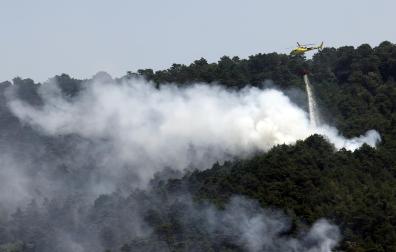 INCENDIO EZCABARTE EFE