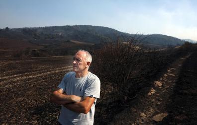 Retratos incendio comarca Pamplona