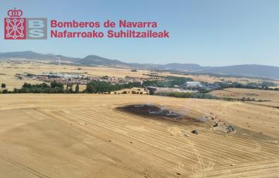 Incendio en Ororbia