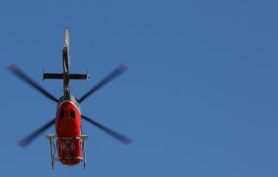 Helicóptero de SOS Navarra