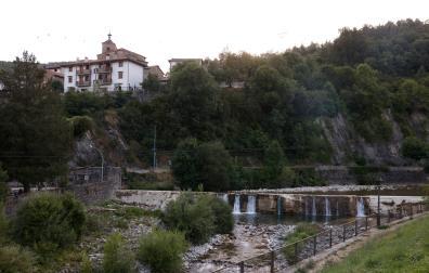 Presa en Roncal donde han fallecido una madre y dos de sus hijos menores ahogado