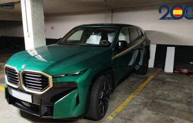 Uno de los coches recuperados