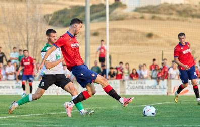 Fotos del amistoso entre Osasuna y Racing en Mendigorria