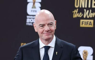 El presidente de la FIFA, Gianni Infantino