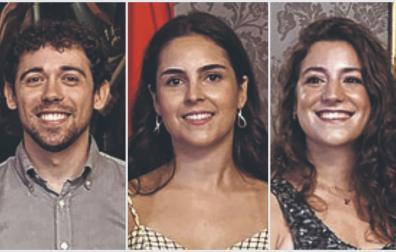 Martín Aisa, Leire Gaviria y Leyre Sánchez