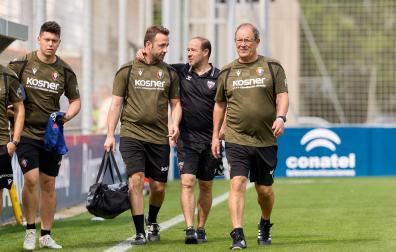 Alfredo saludó a Pablo Suárez y a Andrés Fernández