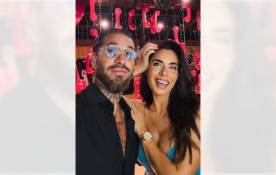 Sergio Ramos y Pilar Rubio, en una imagen compartida en Instagram