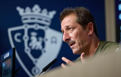Rueda de prensa previa al partido de Luís Ramis.