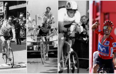 Arnaud, Arroyo e Induráin, primeros ganadores de etapa en Vuelta, Tour y Giro y Enric Mas, último ganador de etapa.
