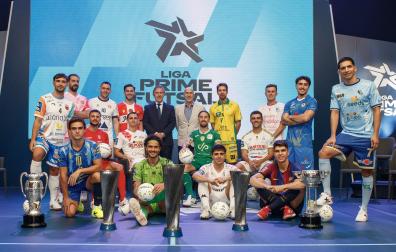 Los 17 representantes de los equipos que conformarán la Liga Prime Futsal.