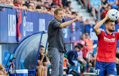 Ramis da indicaciones en el Osasuna-Espanyol
