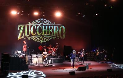 Zucchero y su banda, este jueves 24 de septiembre por la tarde en el escenario de Baluarte