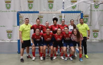 Plantilla del Lacturale Orvina tras la derrota frente al Villalba