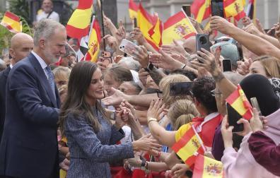 Fotos de la visita del rey Felipe y la reina Letizia a Ceuta