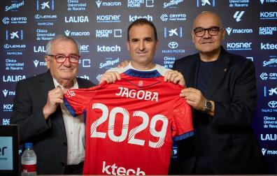 Presentación de Jagoba Arrasate como nuevo entrenador de Osasuna