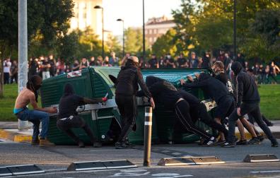 Fotos de los incidentes en Yamaguchi por la presencia de Vito Quiles en Pamplona