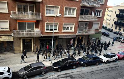 Grupo de ultras del Racing
