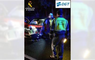 Imagen del lugar del accidente