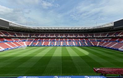 Una vista general del estadio de El Sadar tomada en fechas recientes.