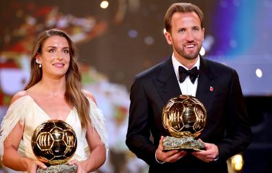 Alexia Putellas y Harry Kane