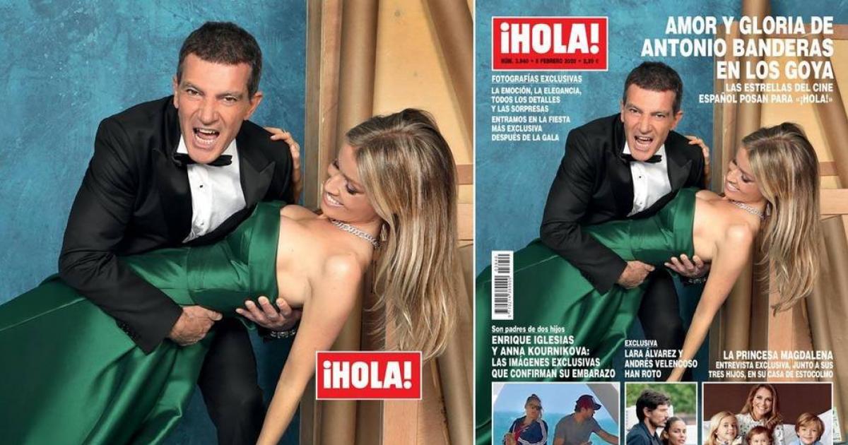 Los Goya, protagonistas de la revista Hola, esta semana