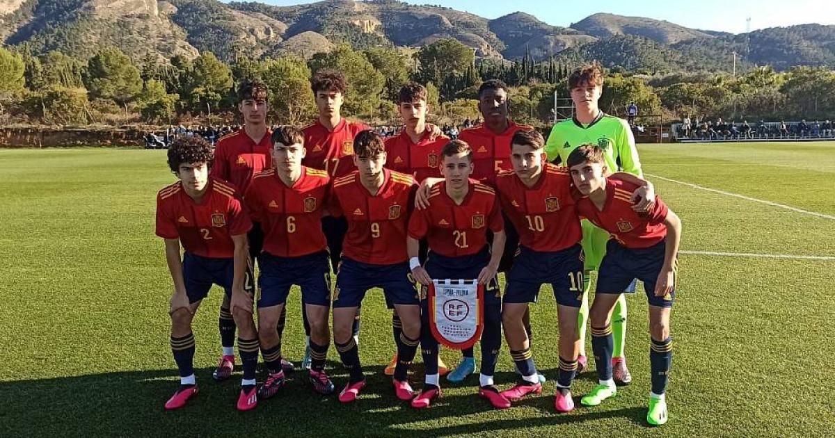 Selección de fútbol sub-15 de españa jugadores