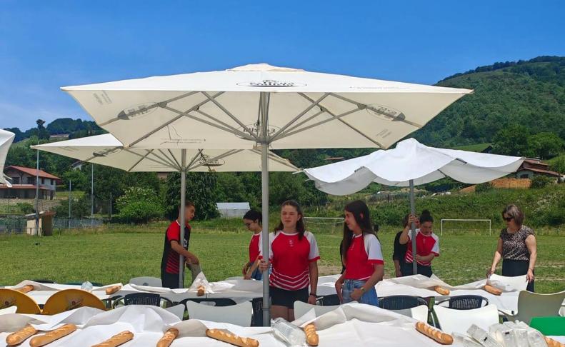 Fotos de la fiesta de despedida del campo de fútbol de Leitza /