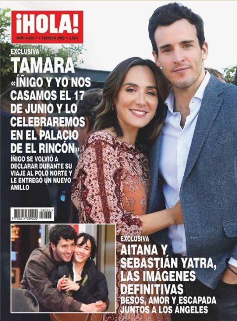 portada-revista-hola Portada de la revista '¡Hola!' del miércoles 25 de enero de 2023
