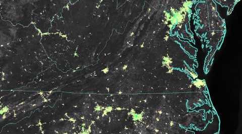 La Navidad vista desde el espacio