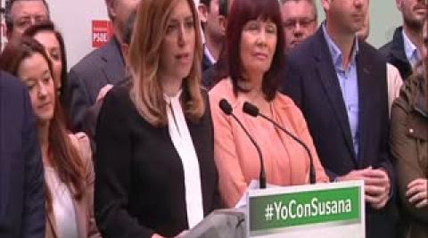 Susana Díaz reitera su intención de gobernar en solitario