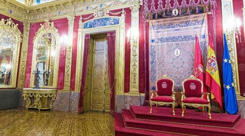 Visita virtual al Salón del Trono del Palacio de Navarra. Visita virtual al Salón del Trono del Palacio de Navarra.
