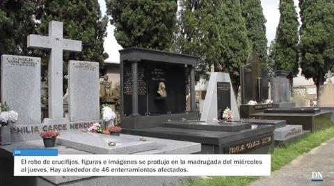 Robos en el cementerio de Pamplona Robos en el cementerio de Pamplona