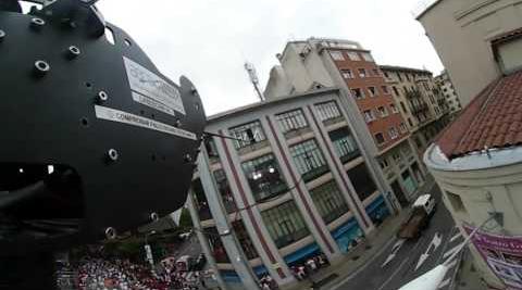 Cable Cam del encierro del día 14