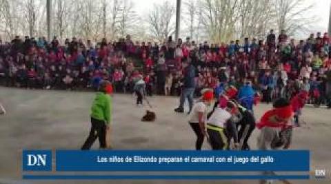 Elizondo prepara el carnaval con el juego del gallo