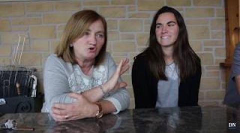 La navarra Eunate Arraiza es la única futbolista profesional con sordera La navarra Eunate Arraiza es la única futbolista profesional con sordera