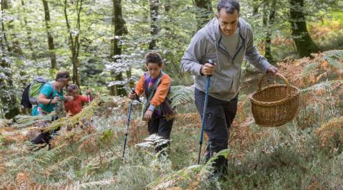 El parque micológico de Ultzama celebra su décimo aniversario
