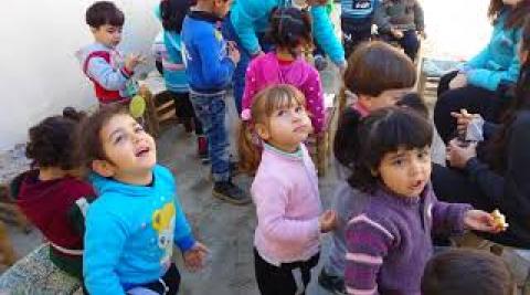 Niños en Alepo Niños en Alepo
