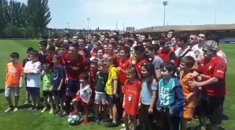 Presentación de Chimy Ávila con Osasuna