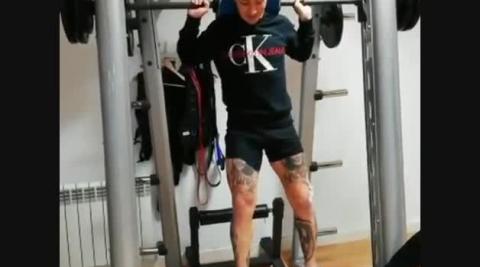 El Chimy Ávila se entrena para volver a los terrenos El Chimy Ávila se entrena para volver a los terrenos