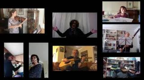 Vïdeo de 'Resistiré', por alumnos de la Escuela de Música Joaquín Maya Vïdeo de 'Resistiré', por alumnos de la Escuela de Música Joaquín Maya