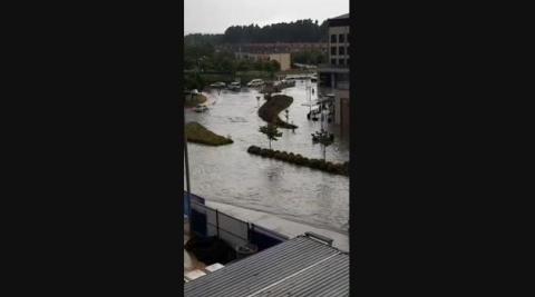 Tormenta en Mutilva