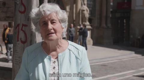 Vídeo: La pamplonesa Isabel de Diego recuerda que este año no habrá Sanfermines Vídeo: La pamplonesa Isabel de Diego recuerda que este año no habrá Sanfermines