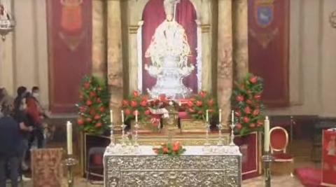 Retransmisión en directo de la misa de San Fermín