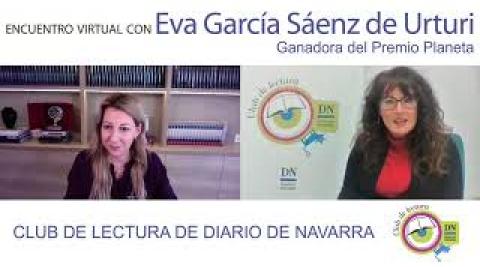 Encuentro del Club de lectura de Diario de Navarra con la ganadora del Premio Planeta Encuentro del Club de lectura de Diario de Navarra con la ganadora del Premio Planeta
