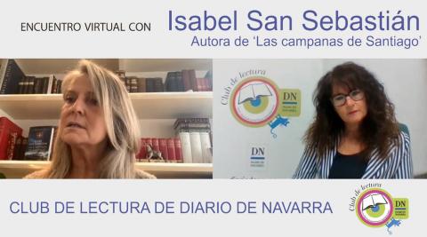 Isabel San Sebastián presenta 'Las campanas de Santiago' en el Club de Lectura