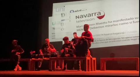 Vídeo: Escena de la obra 'Una mochila, una vida' Vídeo: Escena de la obra 'Una mochila, una vida'