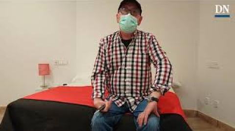 Javier vuelve a dormir en una cama tras mes y medio viviendo en su coche