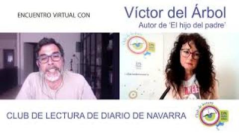 Club de Lectura virtual de Diario de Navarra con Víctor del Árbol