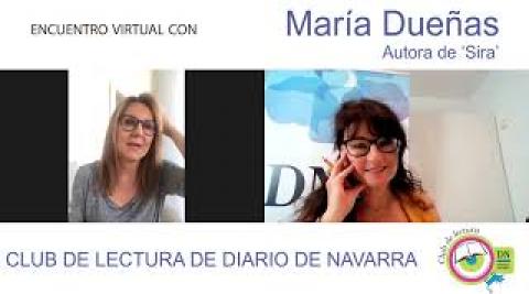 Club de Lectura virtual de Diario de Navarra con María Dueñas